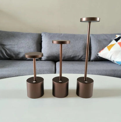 Moderne Akku-Tischlampen für Restaurants | Kabellose wiederaufladbare Tischlampen