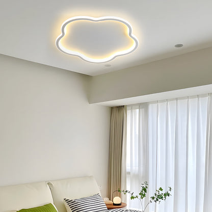 Nordische Deckenleuchte im Pentagramm Design – Aluminium Deckenlampe für Schlafzimmer