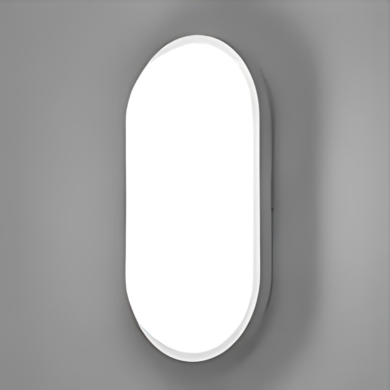 SimpleBright | Feuchtigkeitsresistente LED-Wandleuchte für außen mit modernem Design