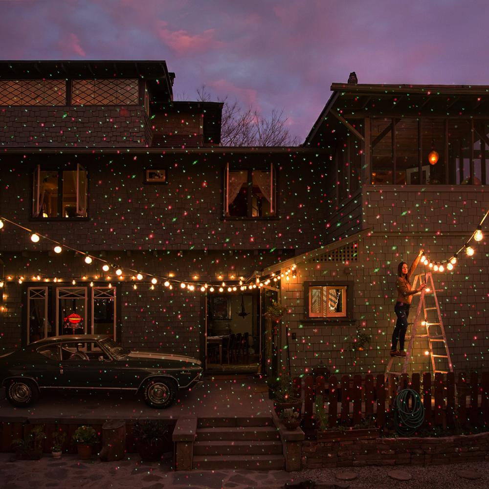 Sternpunkte Laser landschaft licht - Fern bewegungsgarten licht
