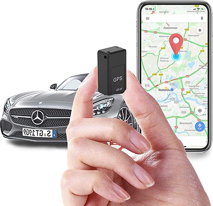 Mini GPS‑Tracker GF‑07 mit Echtzeit‑Ortung, Geofencing & Magnet‑Halterung