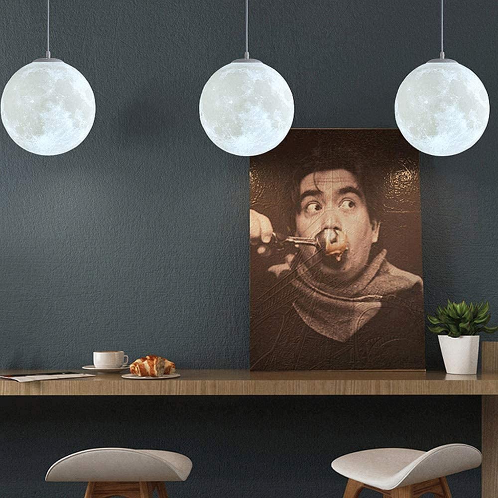 3D-Mond Pendelleuchte