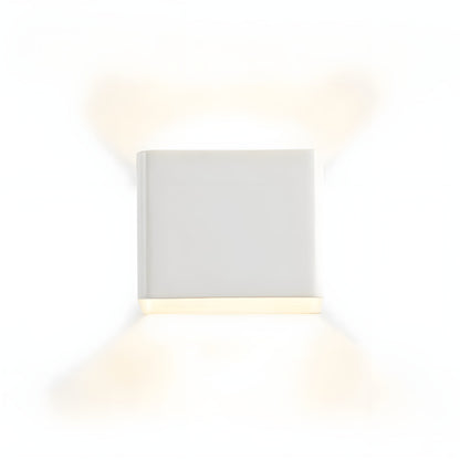 GlowBurst Light - Moderne Quadratische LED-Wandleuchte