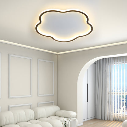 Nordische Deckenleuchte im Pentagramm Design – Aluminium Deckenlampe für Schlafzimmer