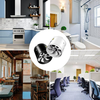 Leistungsstarker, leiser Abluftventilator – Verbessern Sie die Luftqualität zu Hause und im Büro