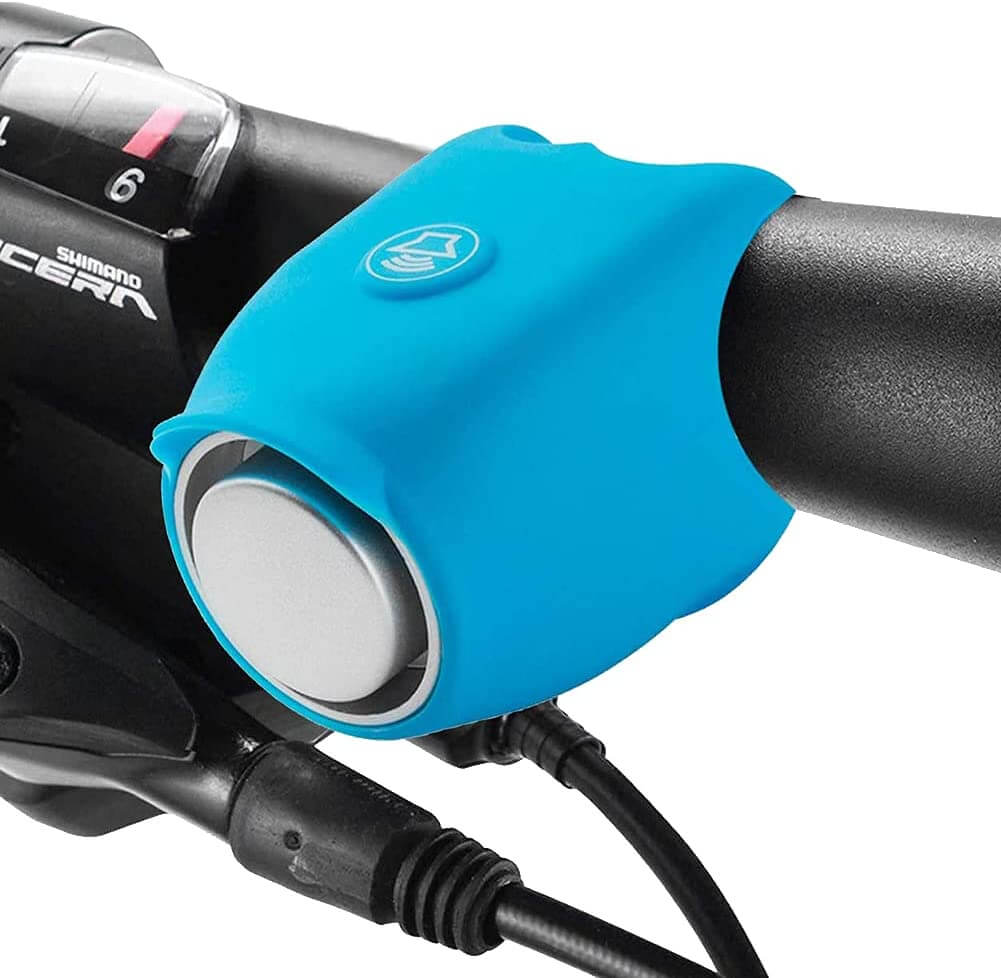 LoudHorn Elektronische Fahrradhupe – 90–120 dB, 3 Töne & IPX4