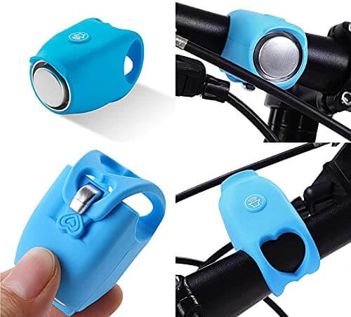 LoudHorn Elektronische Fahrradhupe – 90–120 dB, 3 Töne & IPX4