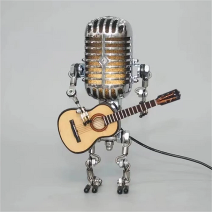 Lampe Roboter mit Gitarre