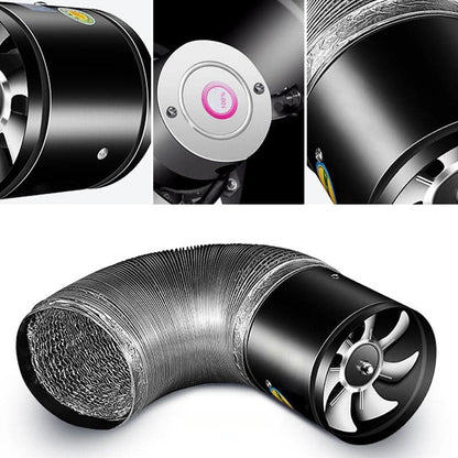 Leistungsstarker, leiser Abluftventilator – Verbessern Sie die Luftqualität zu Hause und im Büro