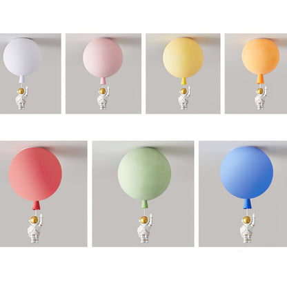 Kinderzimmer-Deckenleuchte mit Ballon- und Astronauten-Design – Kreative Lampe für Jungen & Mädchen