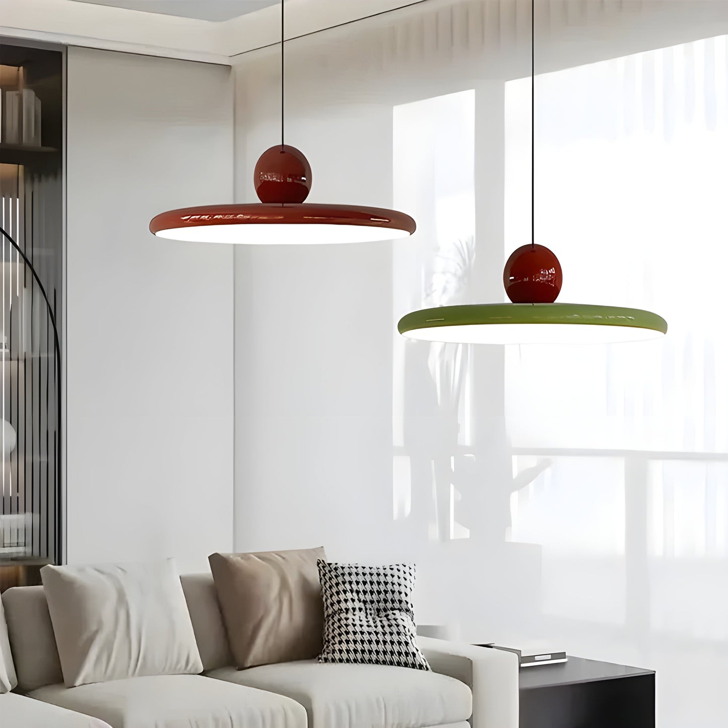 HavenHalo Light - Nordische LED-Glas-Pendelleuchte