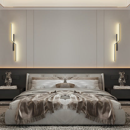 Lines Kreative LED Moderne Minimalistische Wandlampe Dekorative Wandleuchten Beleuchtung