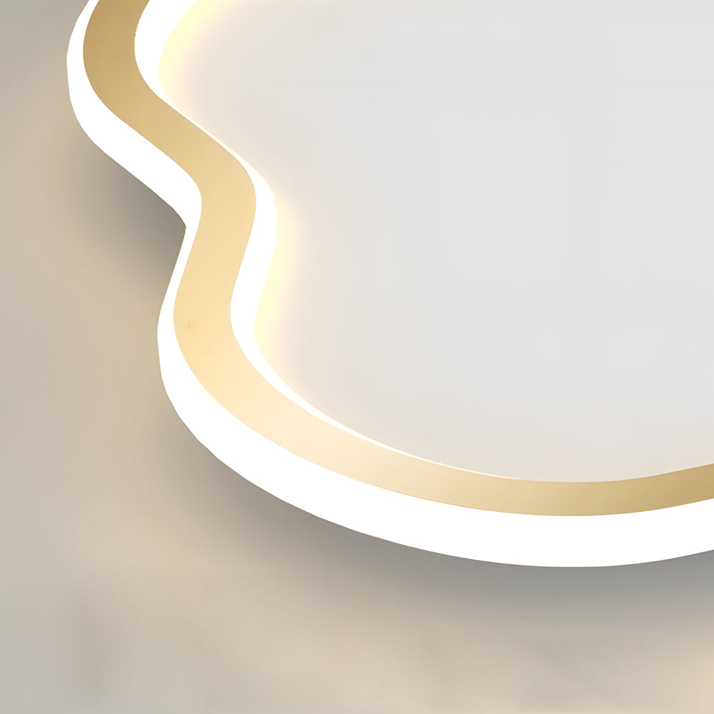 Nordische Deckenleuchte im Pentagramm Design – Aluminium Deckenlampe für Schlafzimmer