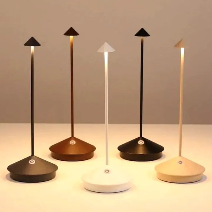 Kabellose LED Tischleuchte - Stimmungsvolle Beleuchtung | ClarityGlow