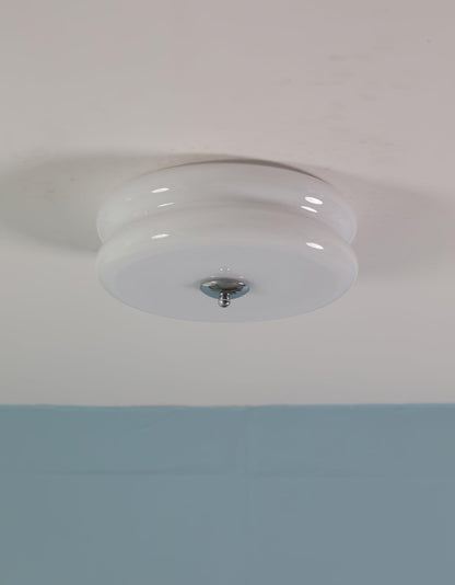 Moderne LED-Deckenleuchte in runder Form – Flache Deckenlampe für Schlafzimmer, Flur & Wohnzimmer