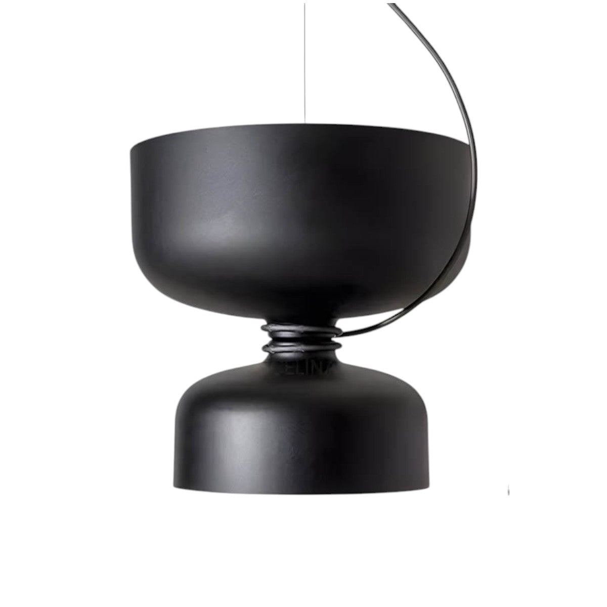 Skandinavische Pendelleuchte im Industrial-Design – Minimalistische Hängelampe aus Metall für Küche, Esszimmer & Wohnzimmer