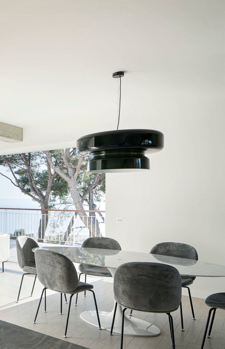 Moderne Pendelleuchte aus Rauchglas – Design Hängelampe in Braun, E27 Fassung, für Wohnzimmer & Esszimmer