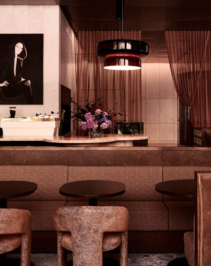 Moderne Pendelleuchte aus Rauchglas – Design Hängelampe in Braun, E27 Fassung, für Wohnzimmer & Esszimmer