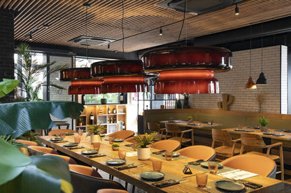 Moderne Pendelleuchte aus Rauchglas – Design Hängelampe in Braun, E27 Fassung, für Wohnzimmer & Esszimmer