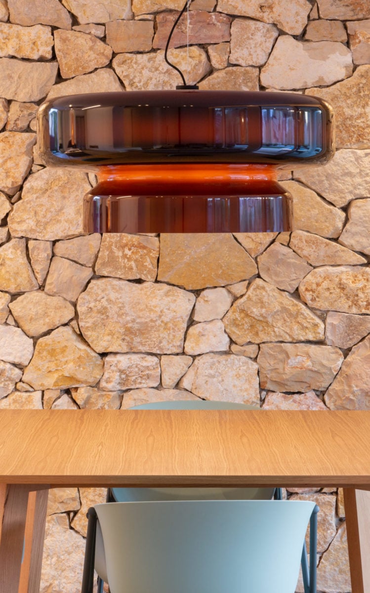 Moderne Pendelleuchte aus Rauchglas – Design Hängelampe in Braun, E27 Fassung, für Wohnzimmer & Esszimmer