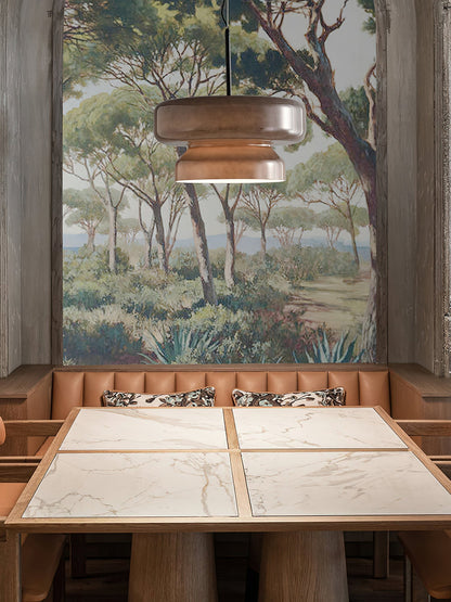 Moderne Pendelleuchte aus Rauchglas – Design Hängelampe in Braun, E27 Fassung, für Wohnzimmer & Esszimmer