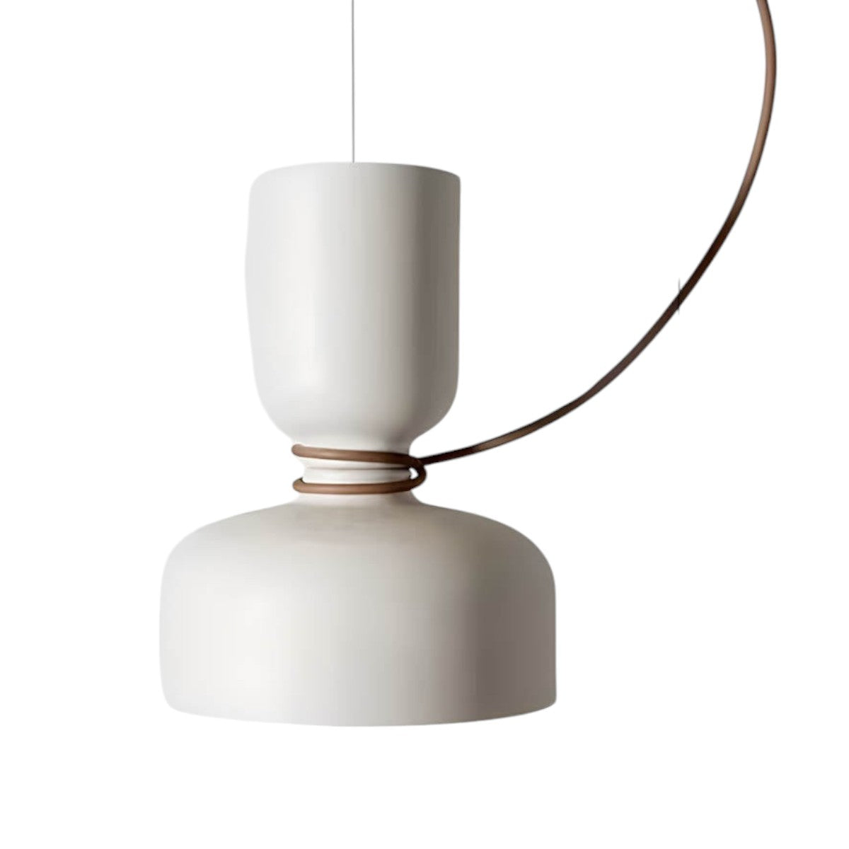 Skandinavische Pendelleuchte im Industrial-Design – Minimalistische Hängelampe aus Metall für Küche, Esszimmer & Wohnzimmer