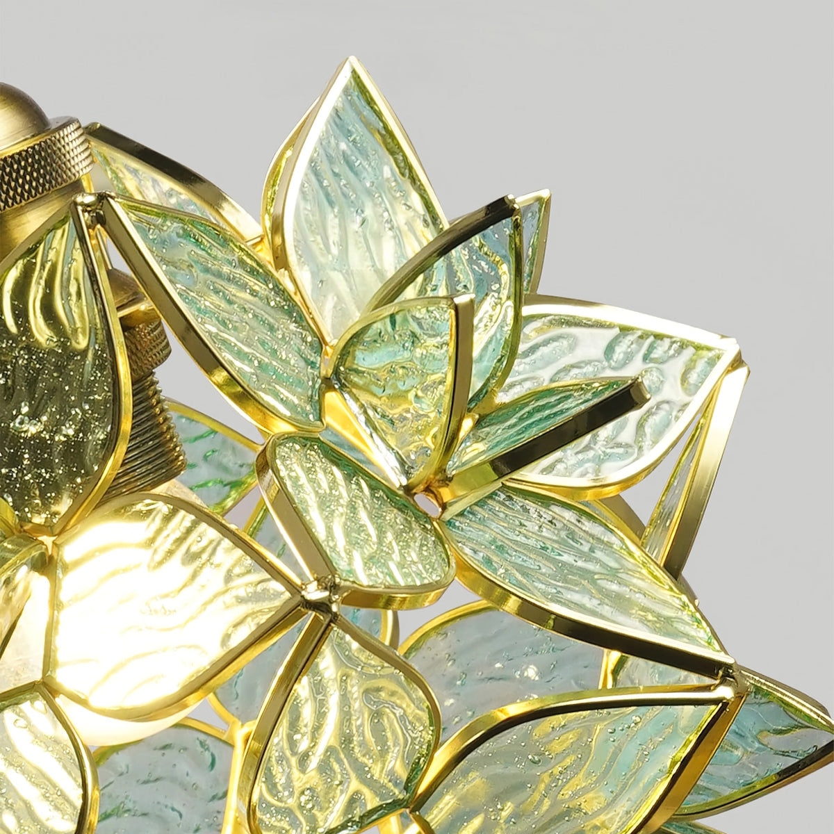 Künstlerische Pendelleuchte in Blütenform – Dekorative Hängelampe für Wohnzimmer, Schlafzimmer & Lounge-Bereich