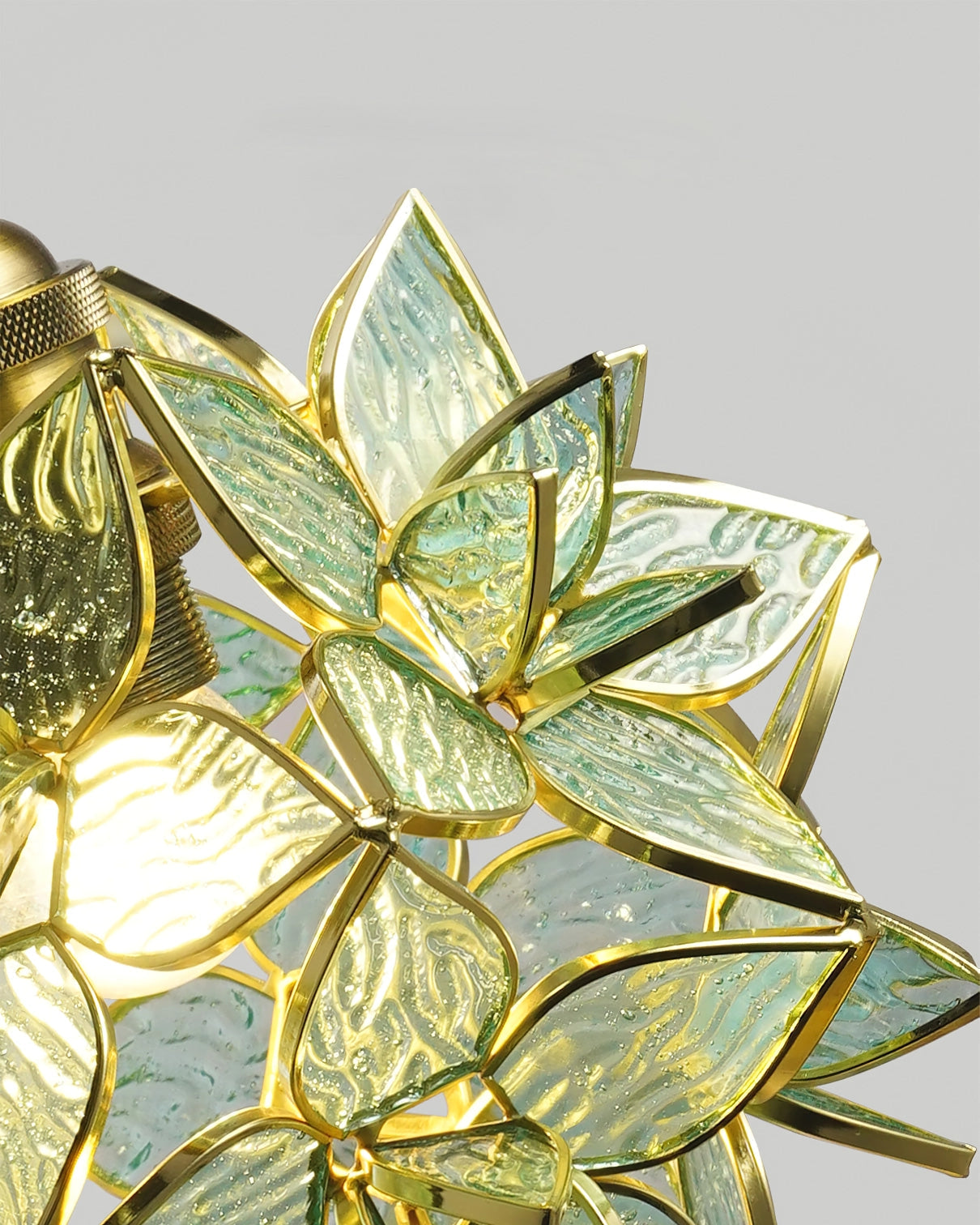 Künstlerische Pendelleuchte in Blütenform – Dekorative Hängelampe für Wohnzimmer, Schlafzimmer & Lounge-Bereich