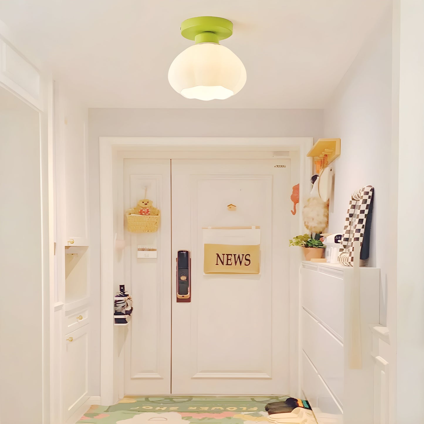 CeramiLume Lampe - Nordische Keramikglas LED Lampe