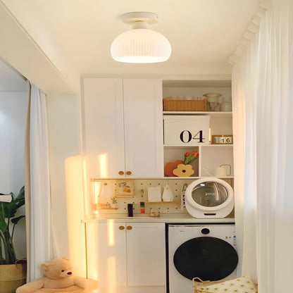 CeramiLume Lampe - Nordische Keramikglas LED Lampe