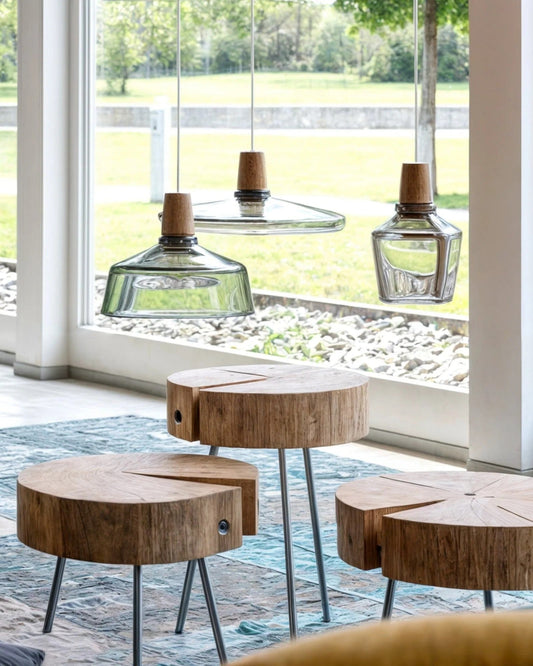 WoodenHalo Light – Moderne LED-Pendelleuchte