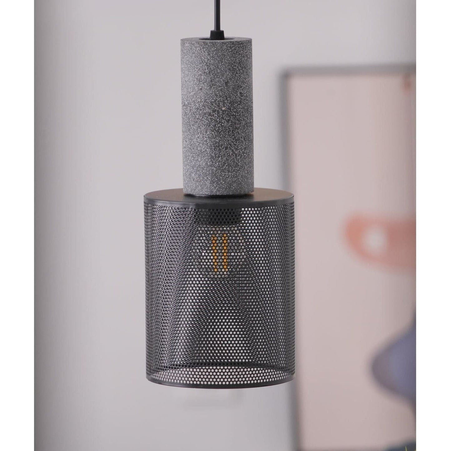 NordicGlow Pendelleuchte - Nordische Vintage Kronleuchter Deckenleuchte