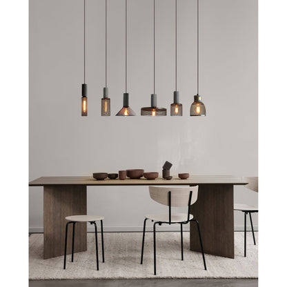 NordicGlow Pendelleuchte - Nordische Vintage Kronleuchter Deckenleuchte