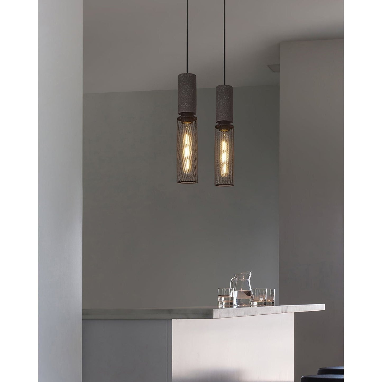 NordicGlow Pendelleuchte - Nordische Vintage Kronleuchter Deckenleuchte