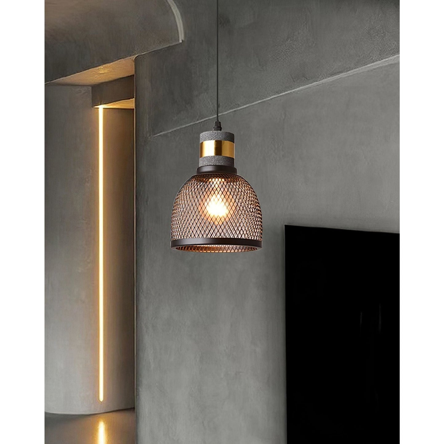 NordicGlow Pendelleuchte - Nordische Vintage Kronleuchter Deckenleuchte