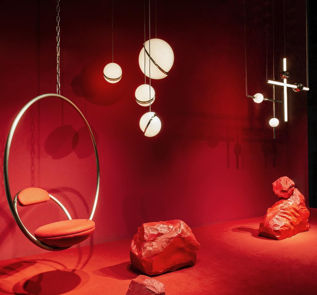 Moderne Pendelleuchte Kugel Design – Luxuriöse Hängelampe mit Messing Akzent für Wohnzimmer & Treppenhaus