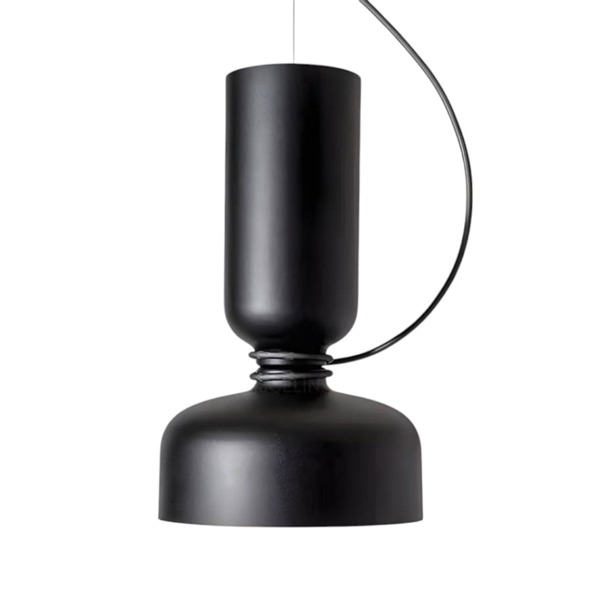 Skandinavische Pendelleuchte im Industrial-Design – Minimalistische Hängelampe aus Metall für Küche, Esszimmer & Wohnzimmer