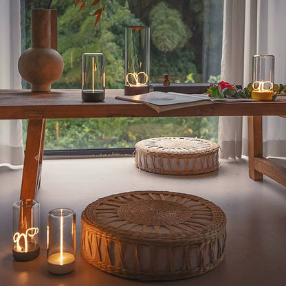 Magnetische Mini-Tischlampe mit Touch-Steuerung – Kabellose LED-Leuchte mit Atemmodus & USB-Aufladung für moderne Raumbeleuchtung