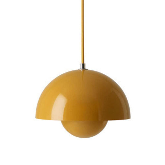 Elegant LED pendant lamp in flowerpot design – Adjustable & modern for bedrooms & living spaces