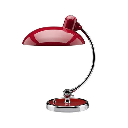 Dänische Tischlampe – Skandinavisches Design, Retro Metall Tischleuchte für Wohnzimmer und Büro