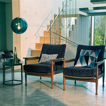 Moderne Glaskugel Pendelleuchte | Designer Hängelampe aus Glas