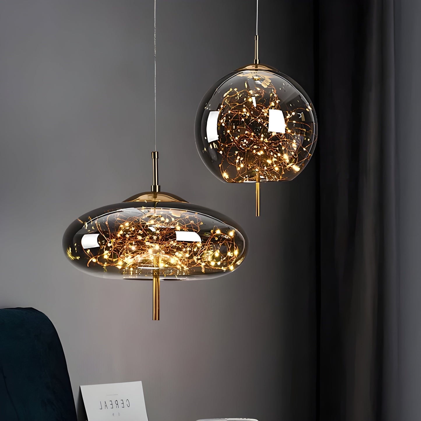 StellarLine Licht - Nordisches Funkel-Glaslicht