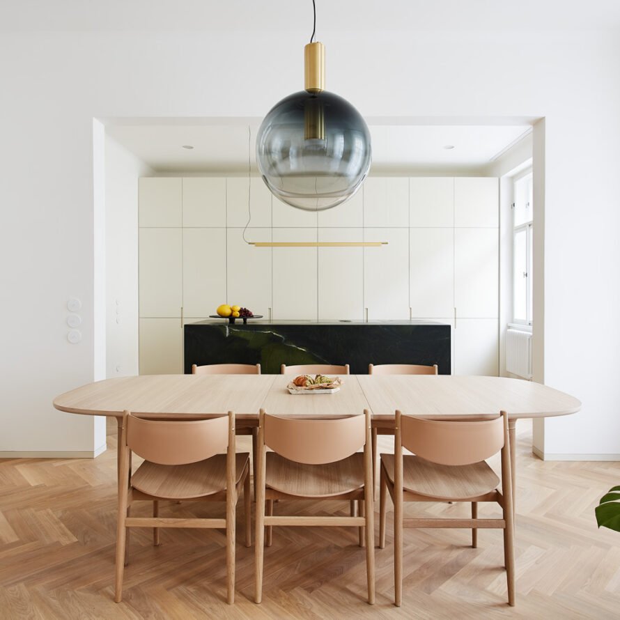 Moderne Pendelleuchte aus Glas & Messing – Design-Hängelampe für Esstisch & Wohnzimmer