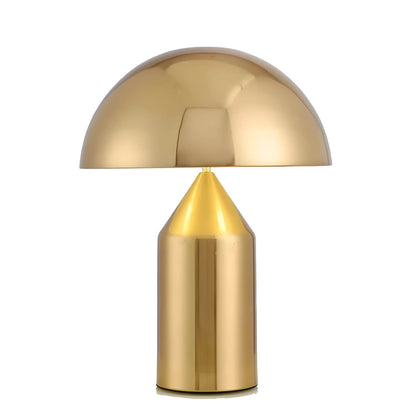 Vintage-Tischlampe mit modernem Flair – E27-Fassung, Glas & Metall, LED-kompatibel, klassisches Design