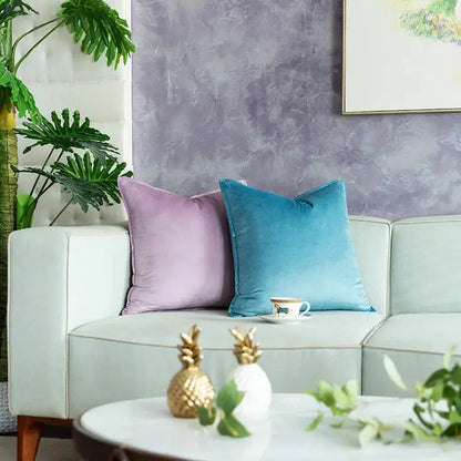 Luxus Samt Kissenbezug - Elegante Textilien | Premium Homewares