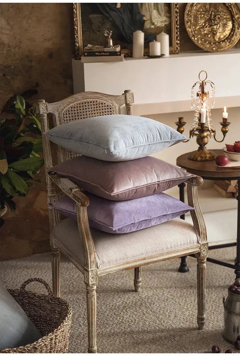 Luxus Samt Kissenbezug - Elegante Textilien | Premium Homewares