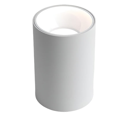 Minimalistische LED Deckenleuchte in Zylinderform – Moderne Aufbaulampe in Schwarz & Weiß für Flur, Küche & Wohnzimmer