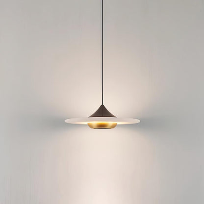 Moderne UFO Pendelleuchte – Elegante Hängelampe mit Scheibenschirm für Esstisch, Wohnzimmer & Küche
