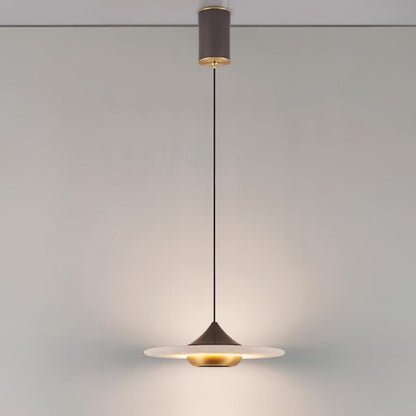 Moderne UFO Pendelleuchte – Elegante Hängelampe mit Scheibenschirm für Esstisch, Wohnzimmer & Küche