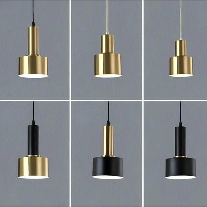 GoldGlow Lights - Nordic Gold Luxus Pendelleuchte LED